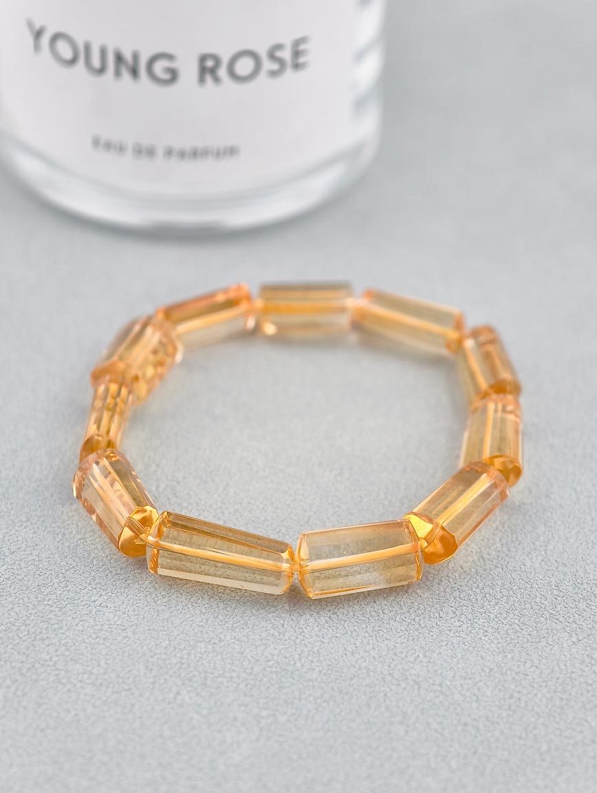 Collectible Prismatic Citrine Bracelet image
