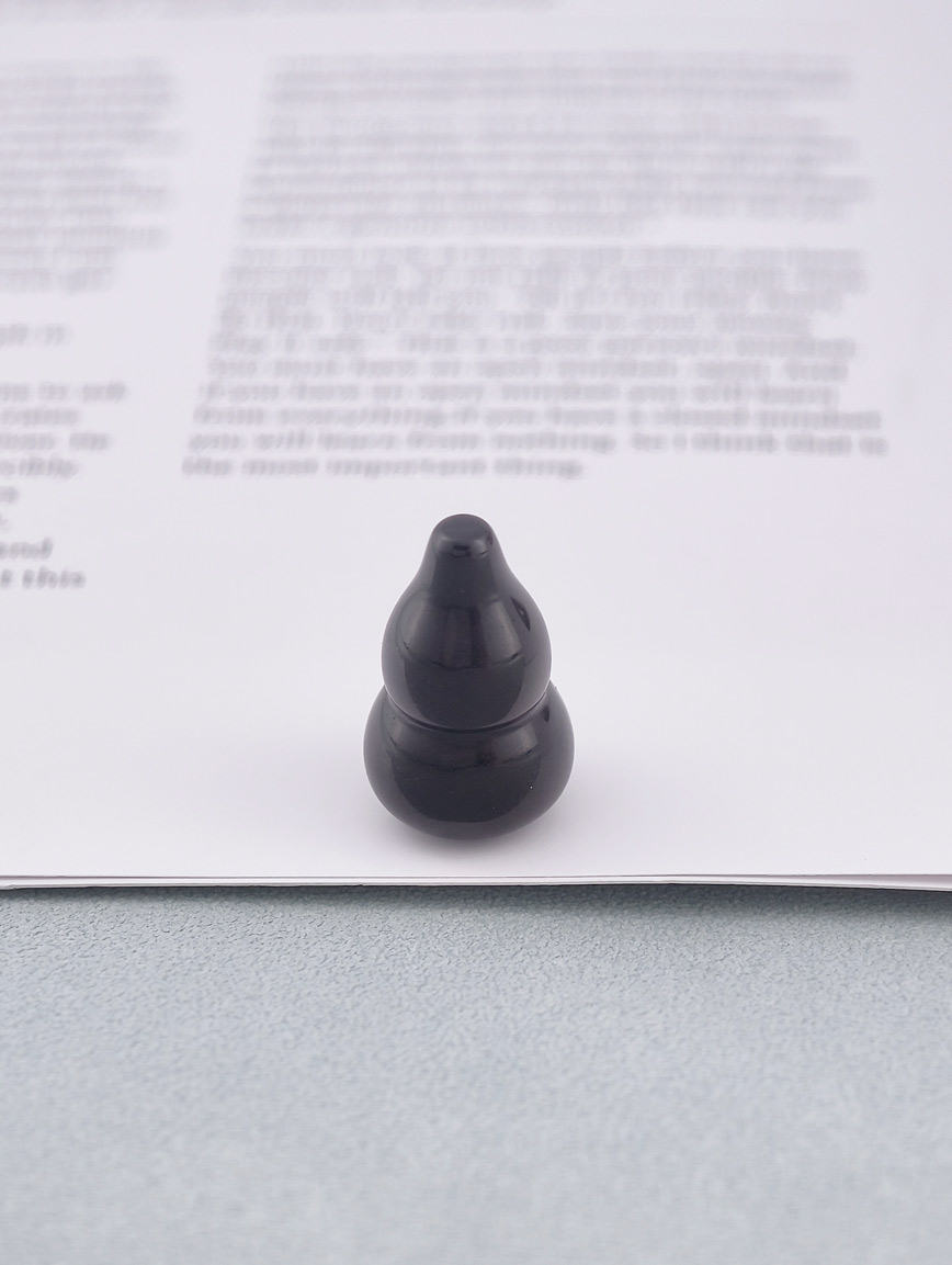 Natural Obsidian Gourd DIY Accessory image