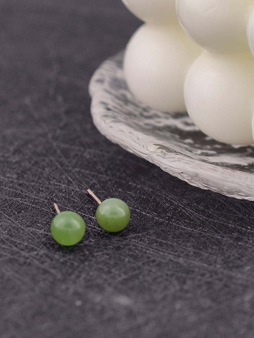 Natural Jasper Sterling Silver Earrings image