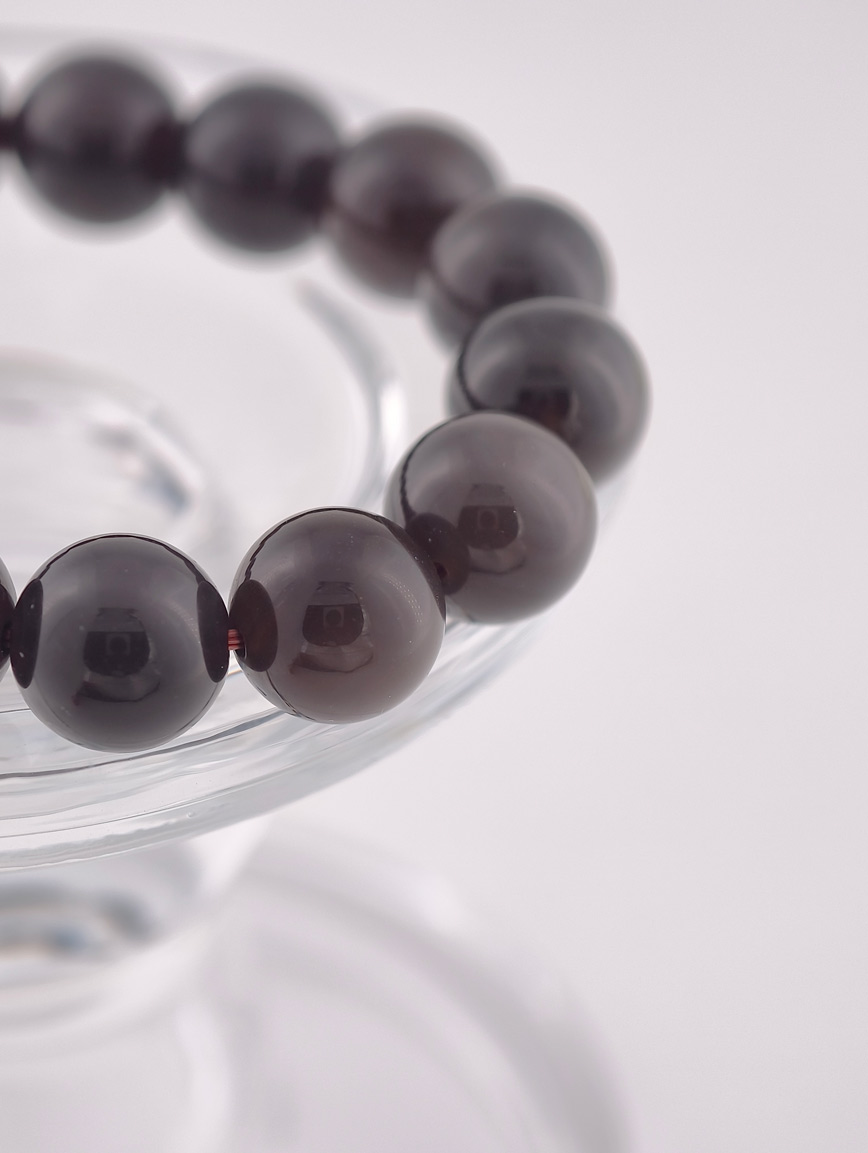 Natural Obsidian Bracelet image