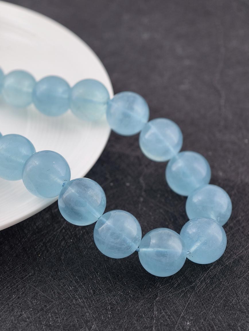 Top-grade Natural Aquamarine Necklace image