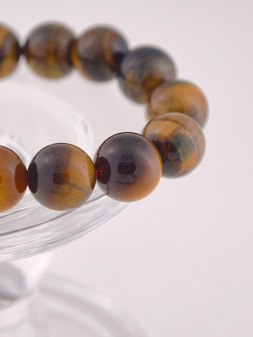 Natural Yellow Tiger's Eye Bracelet image
