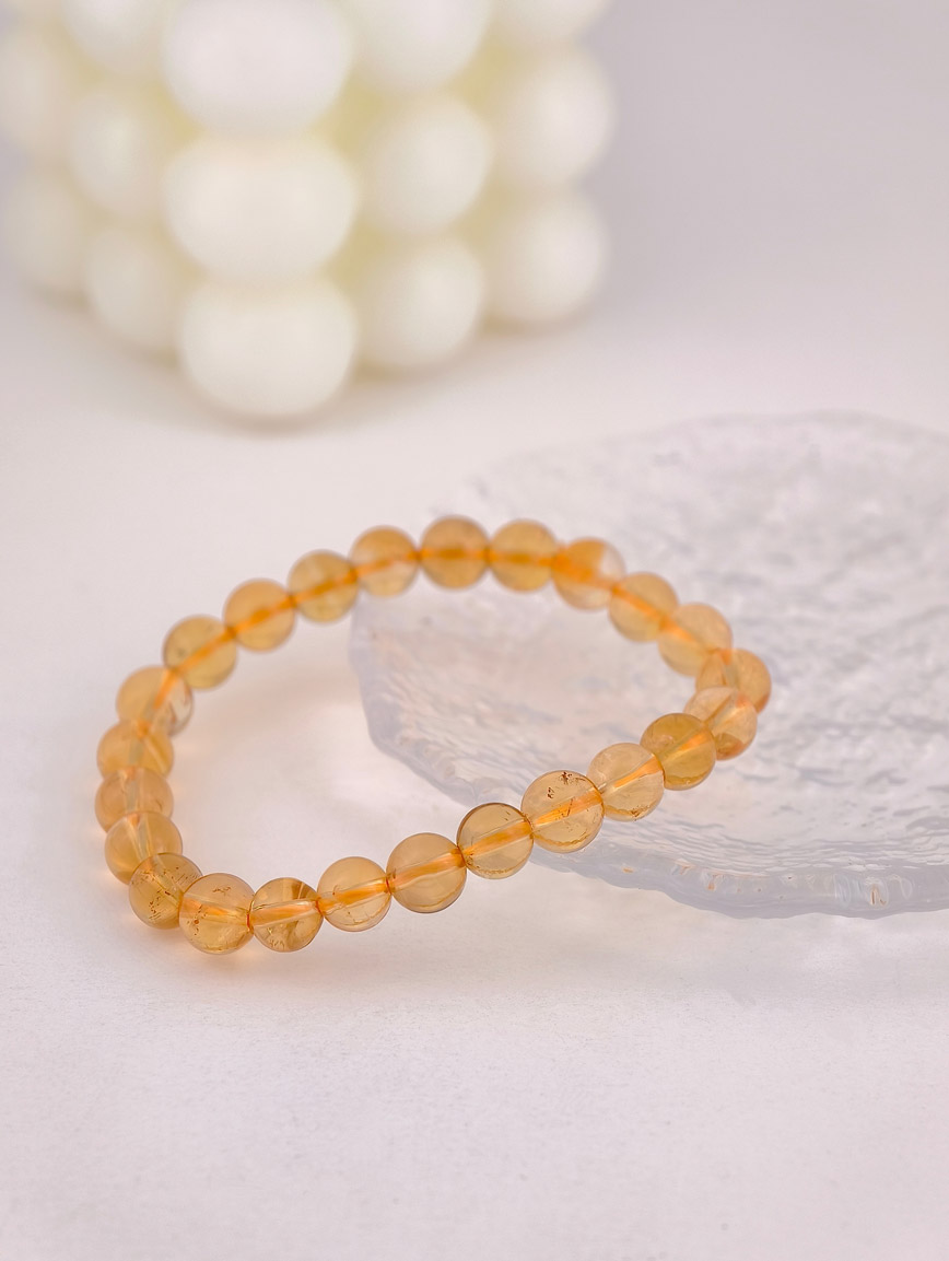 Natural Citrine Bracelet 10 mm image