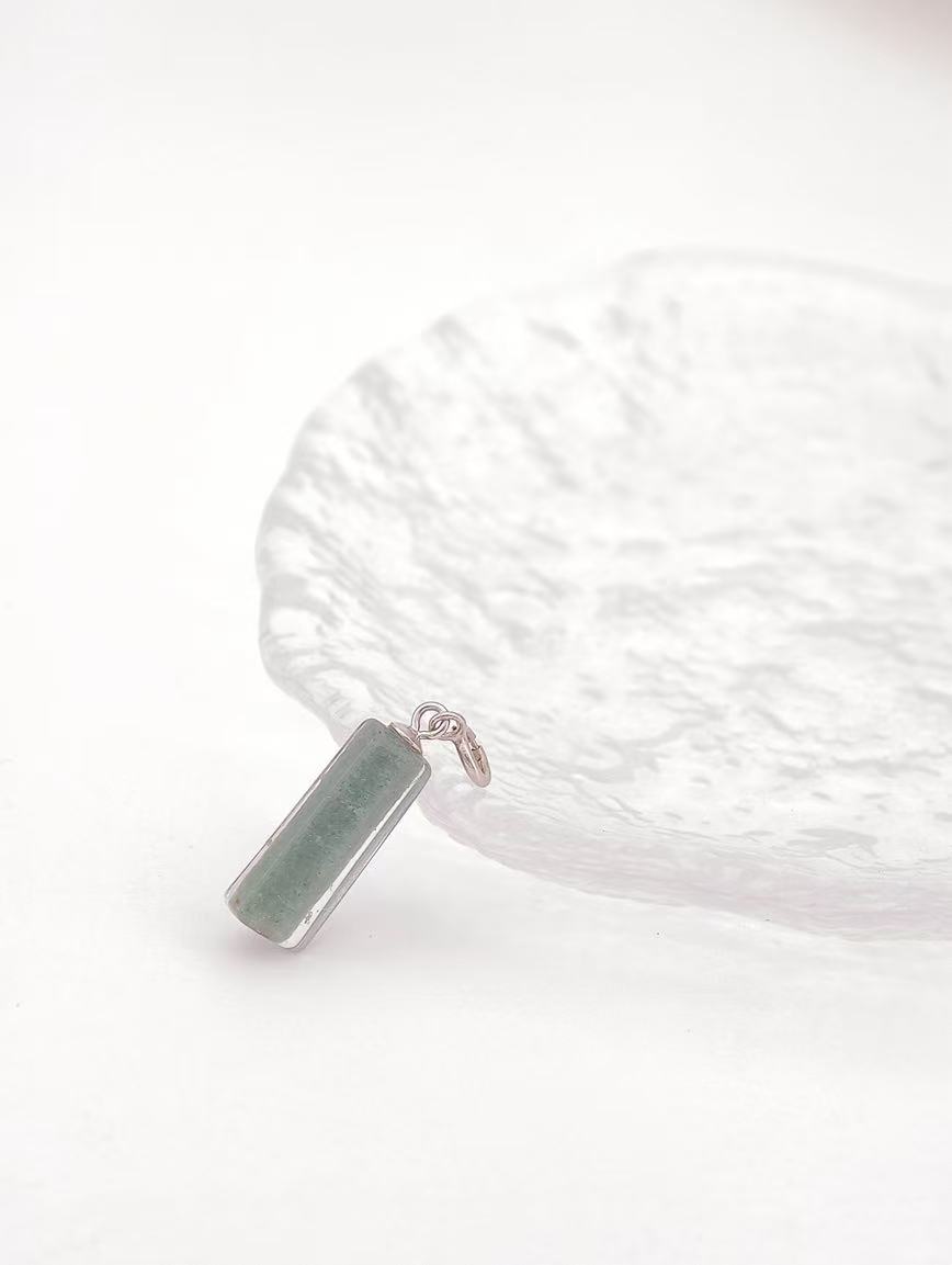 Natural Green Phantom Pendant image