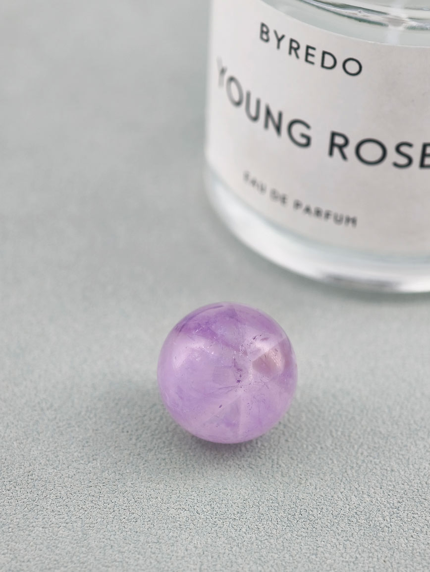 Selected High Quality Natural Amethyst Ball image