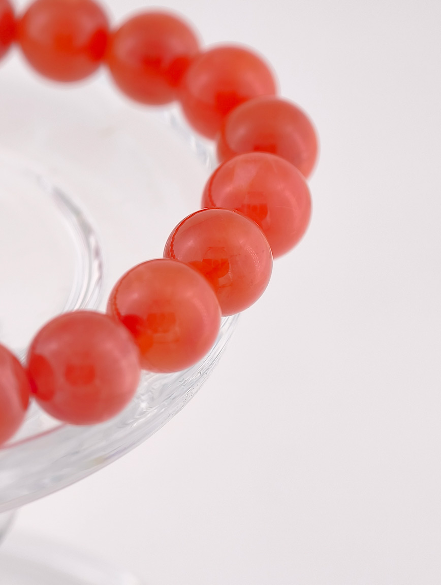 Natural South Red Agate Bracelet image
