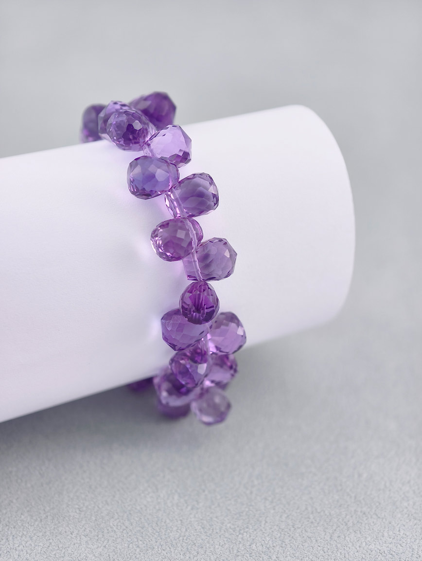 Collectible Natural Uruguayan Amethyst Bracelet image