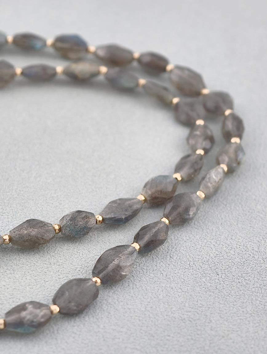 Natural Labradorite Necklace image