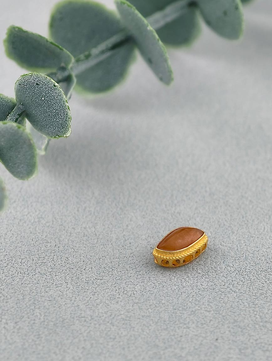 18K Gold Natural Sugilite DIY Accessory image