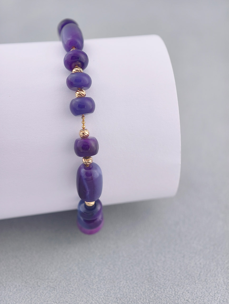 Collectible Natural Sugilite Exclusive Design Bracelet image