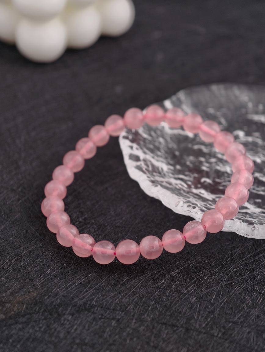 Natural Rose Quartz Bracelet image