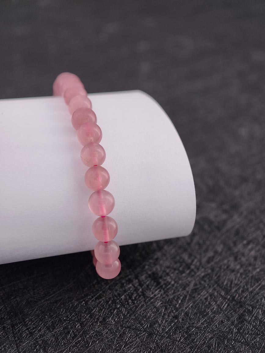 Natural Rose Quartz Bracelet image