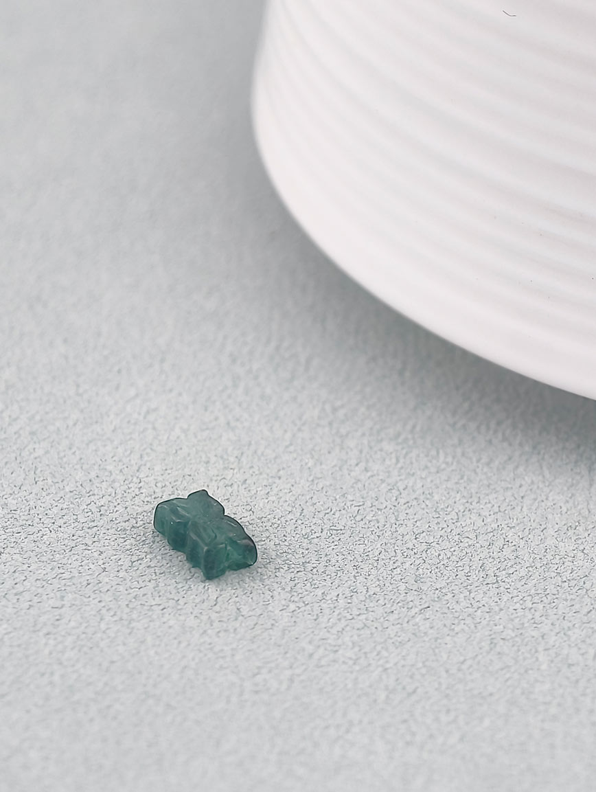 Natural Tourmaline Ruyi Flower DIY Accessory image