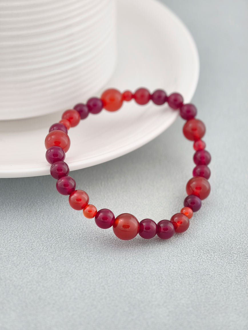 Two-color Agate Exclusively Designed Bracelet image