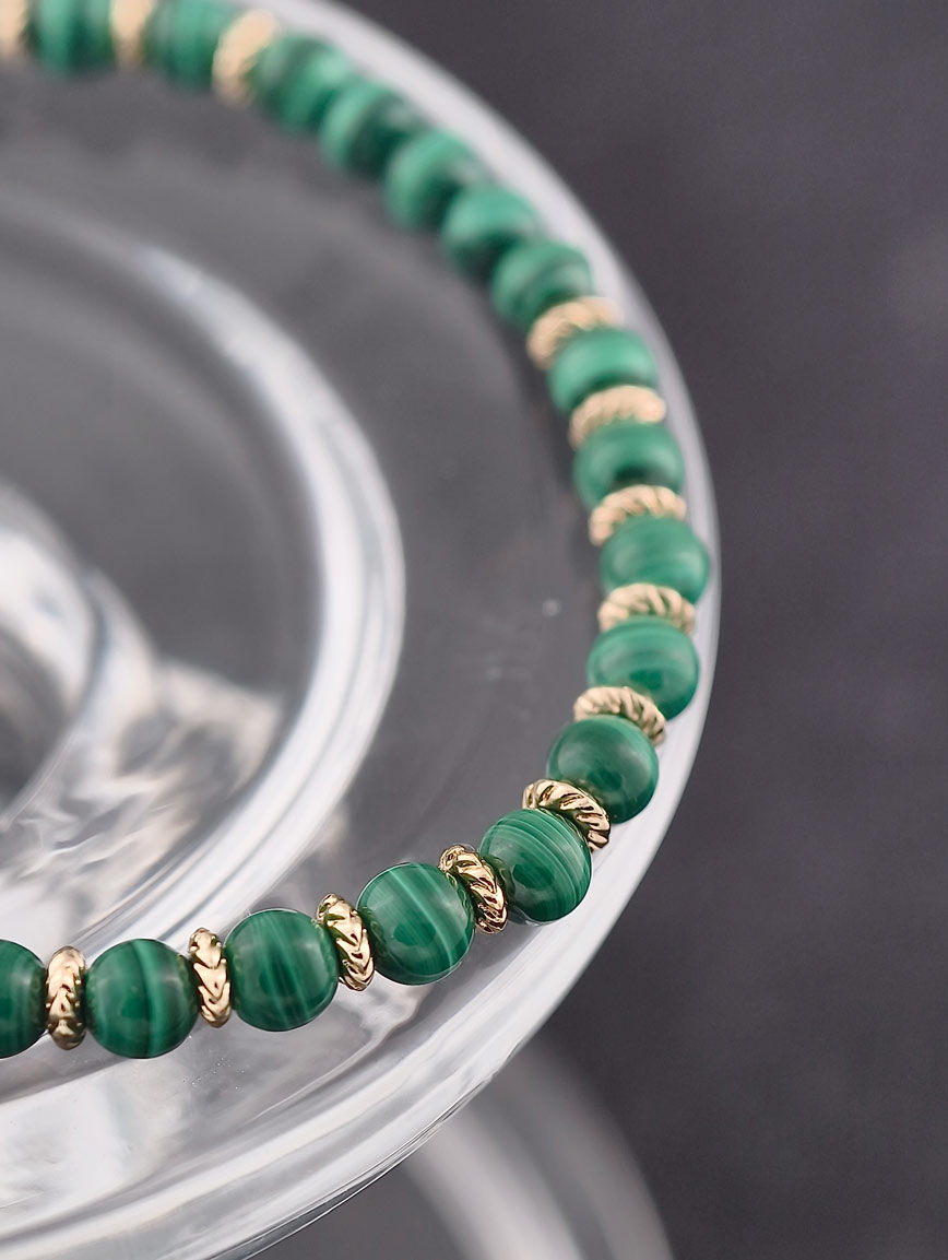 Natural Malachite Bracelet image
