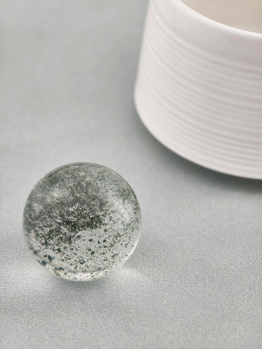 Natural Starlight Green Phantom Crystal Ball image