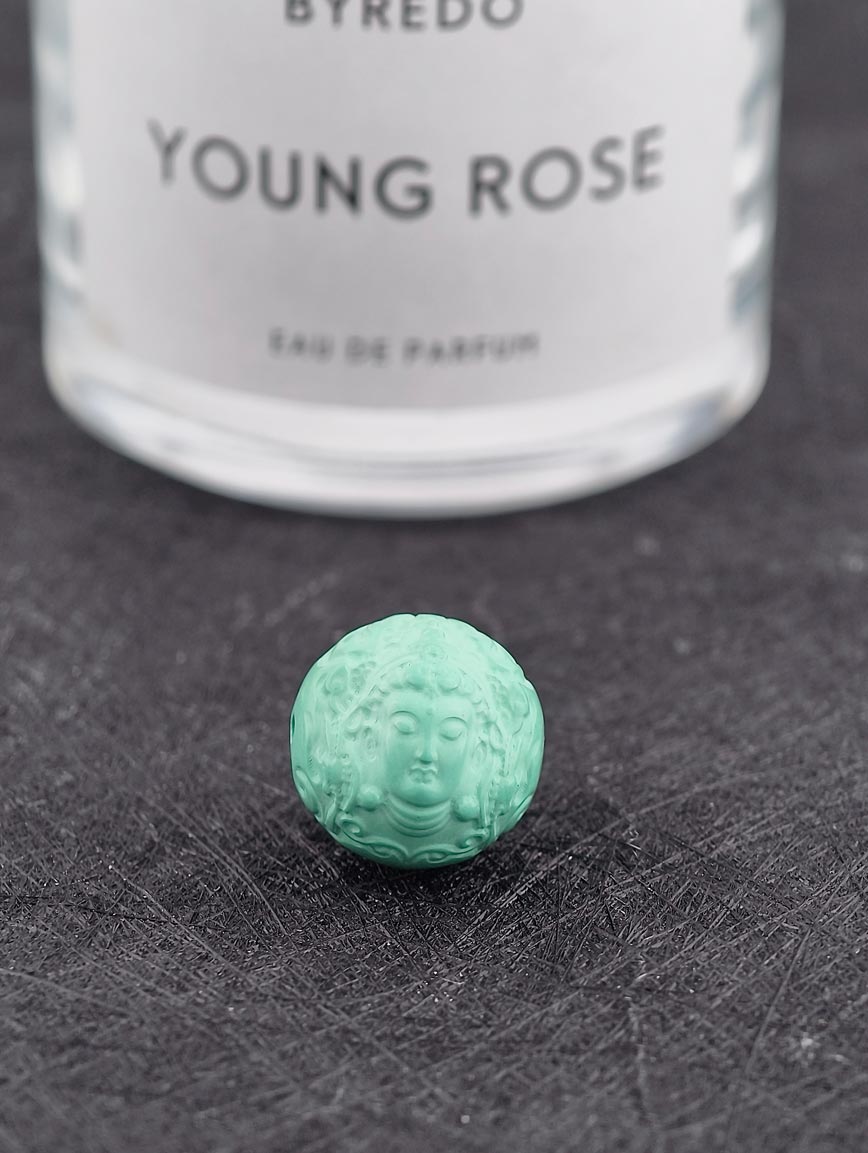 Natural Turquoise Guanyin Bodhisattva DIY Accessory image