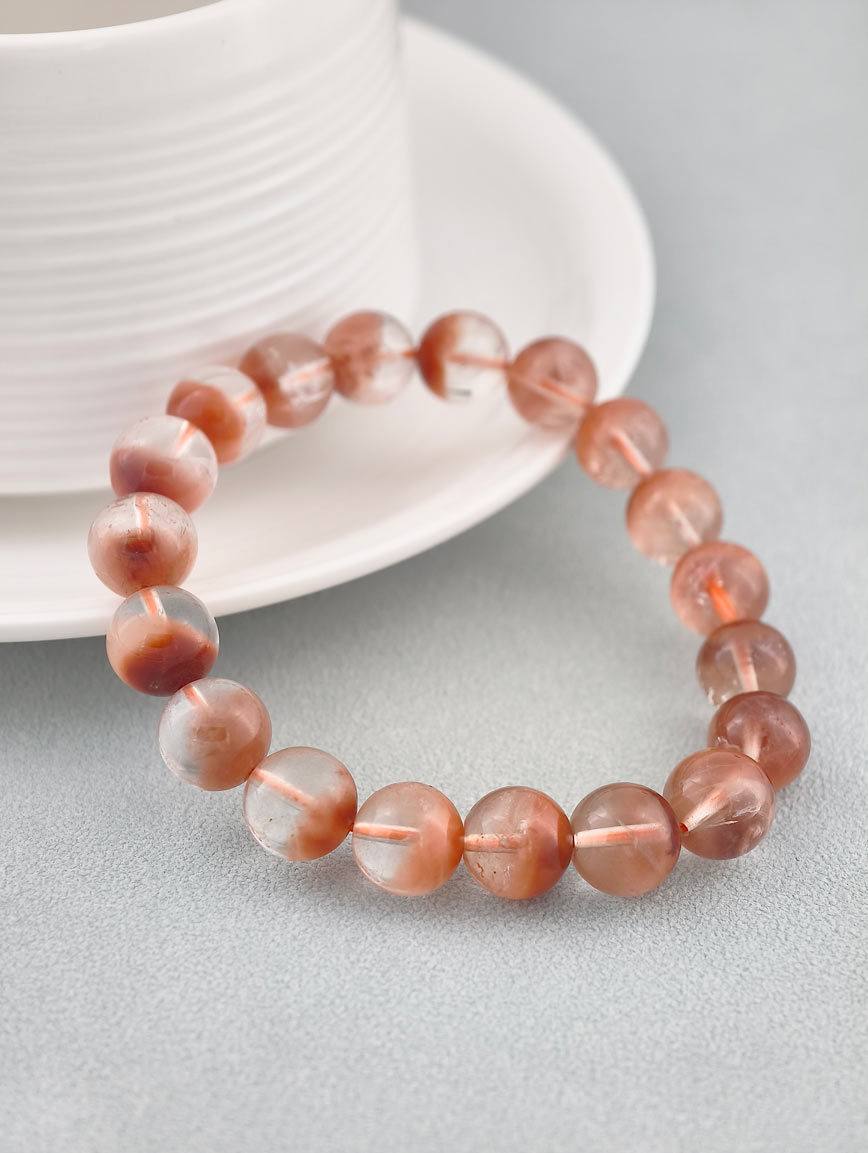 Natural Red Rabbit Fur Energy Bracelet image