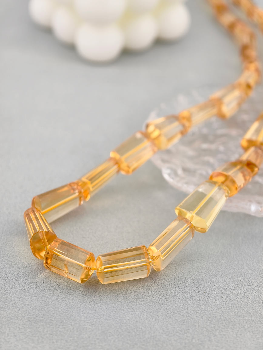 Natural Citrine Necklace image