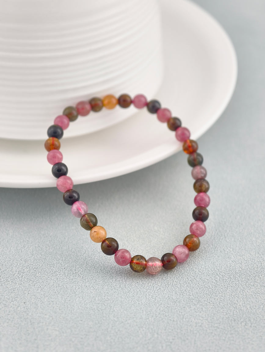Rainbow Tourmaline Energy Bracelet image