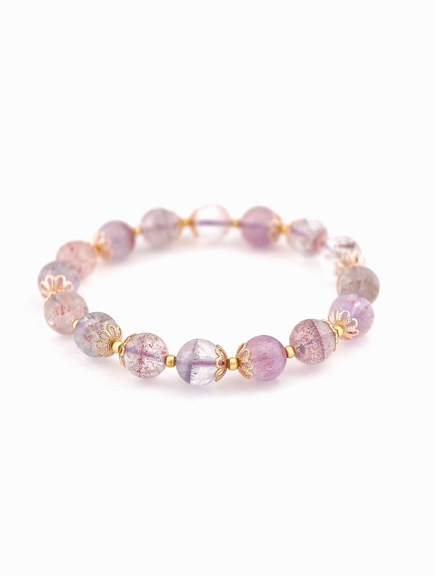 Natural Super Seven Delicate Style Bracelet