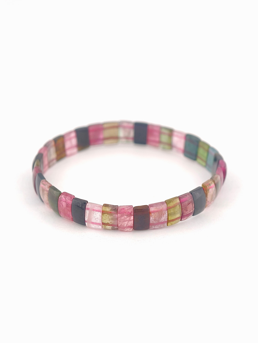 Natural Tourmaline Simple Style Bracelet