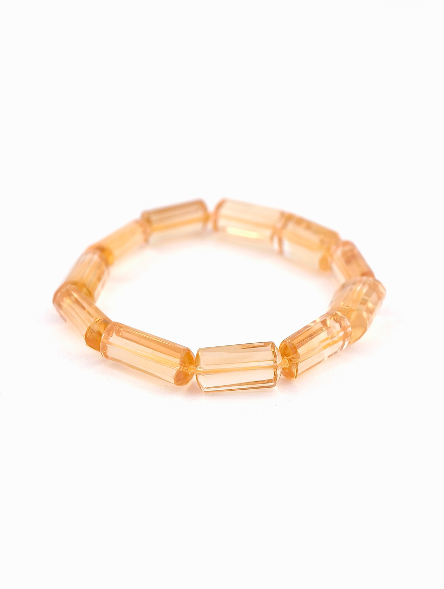 Collectible Prismatic Citrine Bracelet