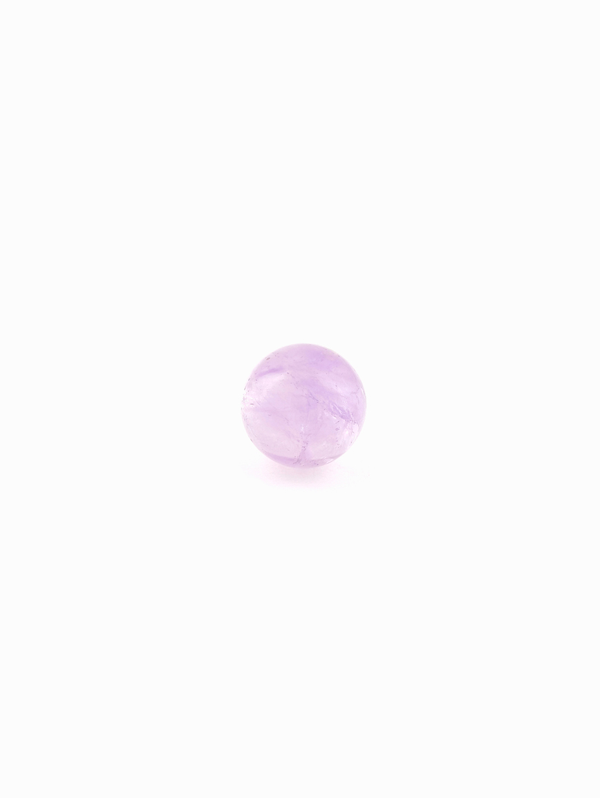 Natural Amethyst Ball Ornament