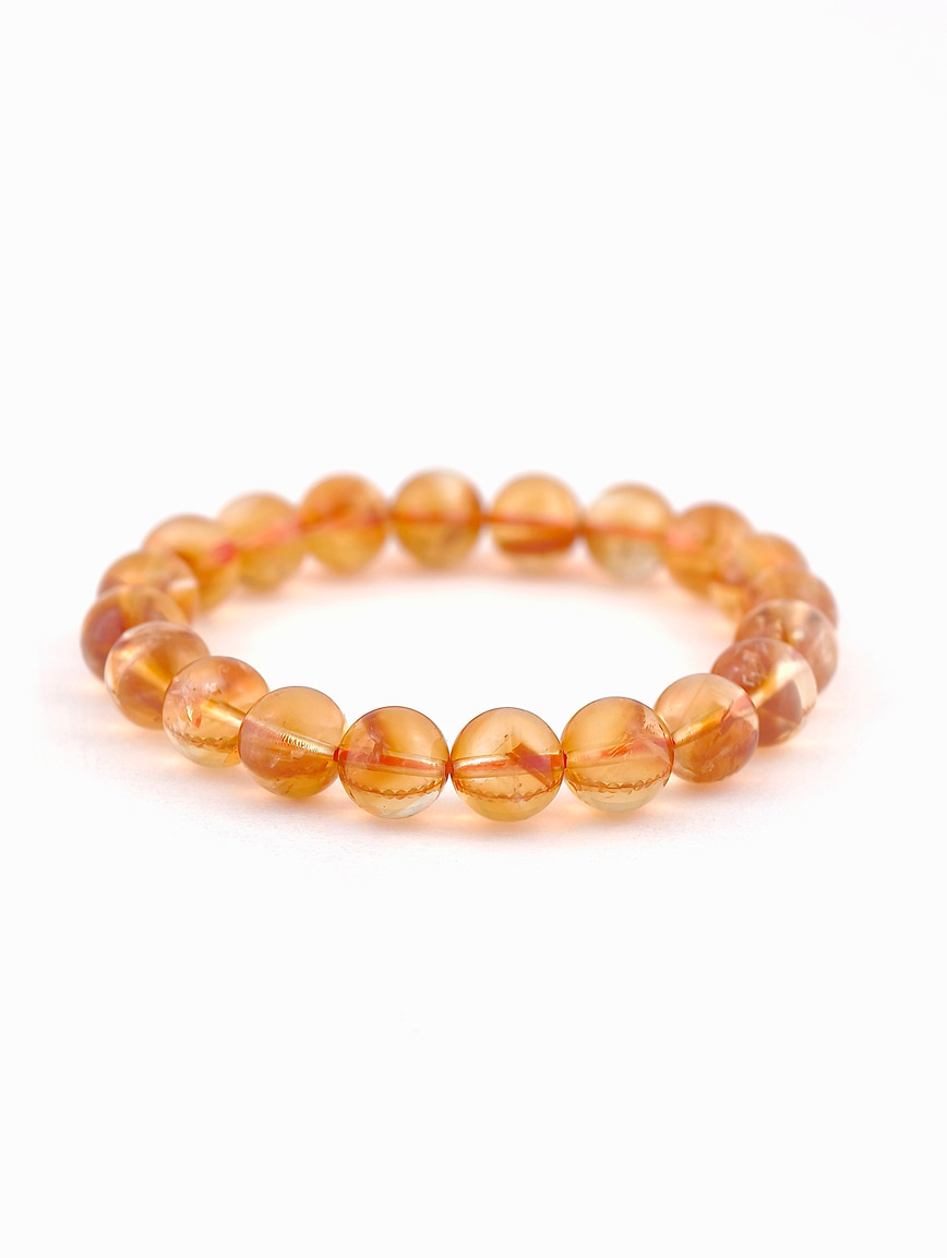 Natural Brazilian Old Mine Citrine Bracelet