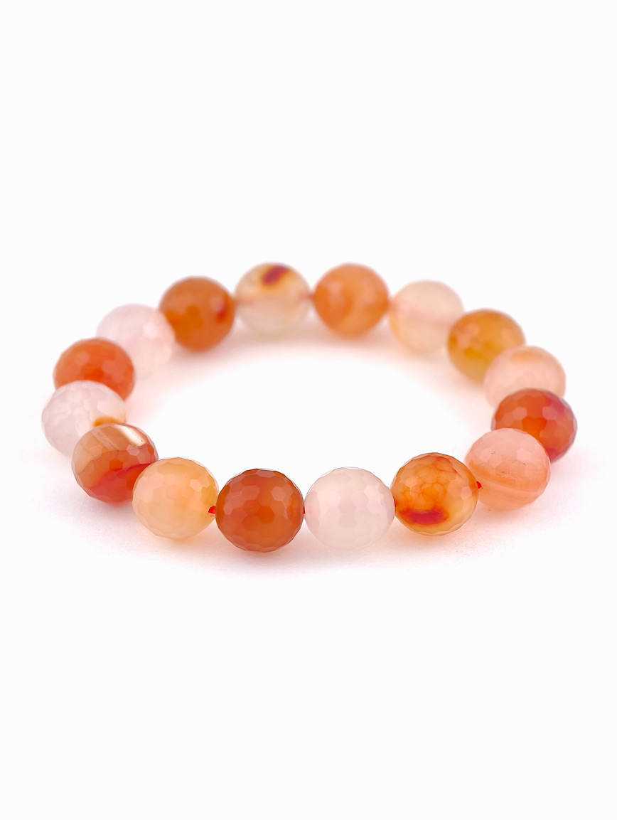 Natural Agate Simple Style Bracelet