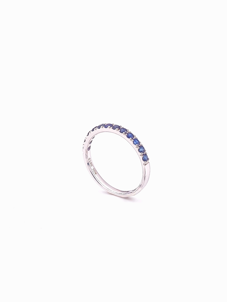 Natural Sapphire Simple Ring