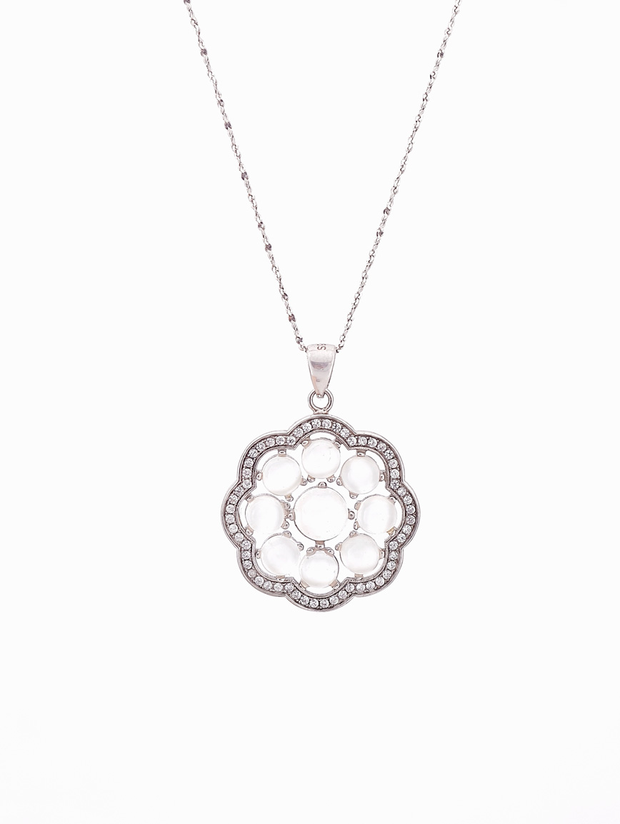 Natural Moonstone Delicate Style Pendant