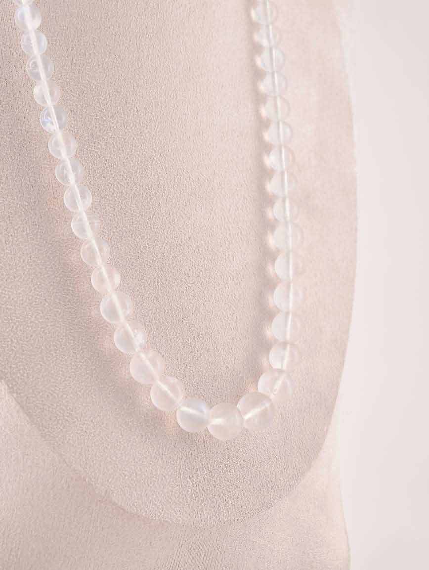 Natural Blue Moonstone Necklace