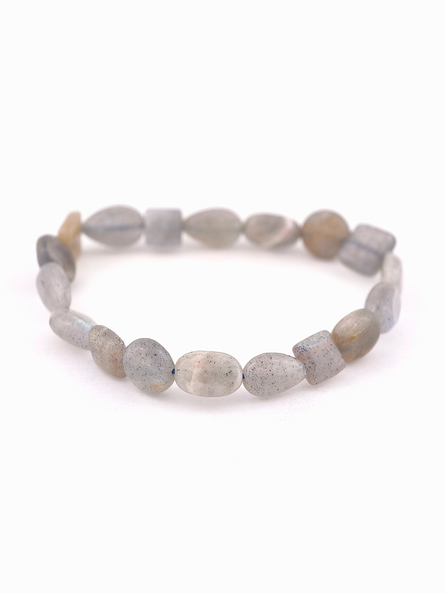 Irregular Shaped Labradorite Bracelet