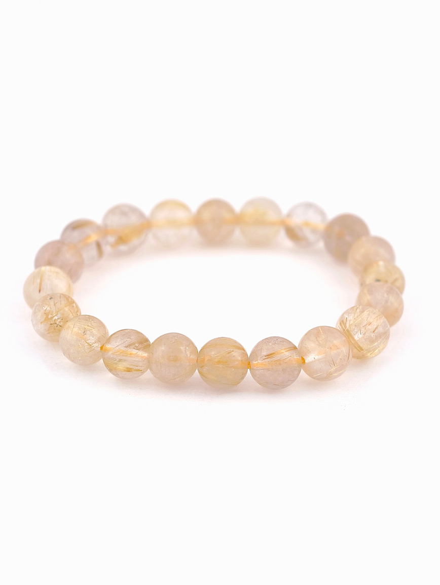 Natural Rutilated Quartz Bracelet