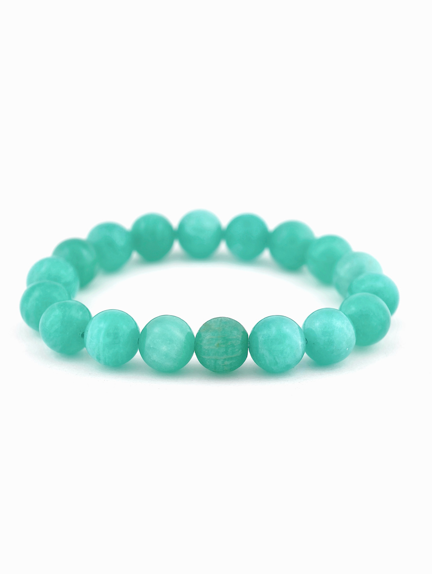 Natural Amazonite Bracelet 10 mm
