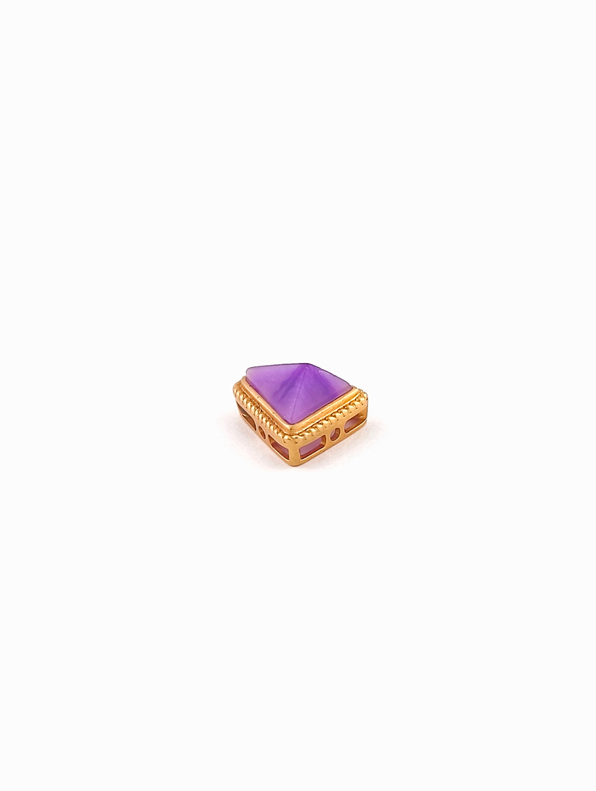 18K Gold Sugilite Exquisite Style DIY Accessory