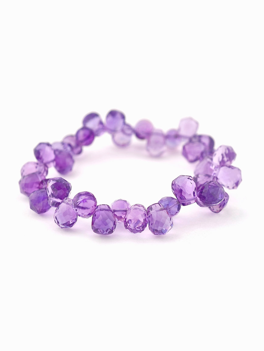 Collectible Natural Uruguayan Amethyst Bracelet