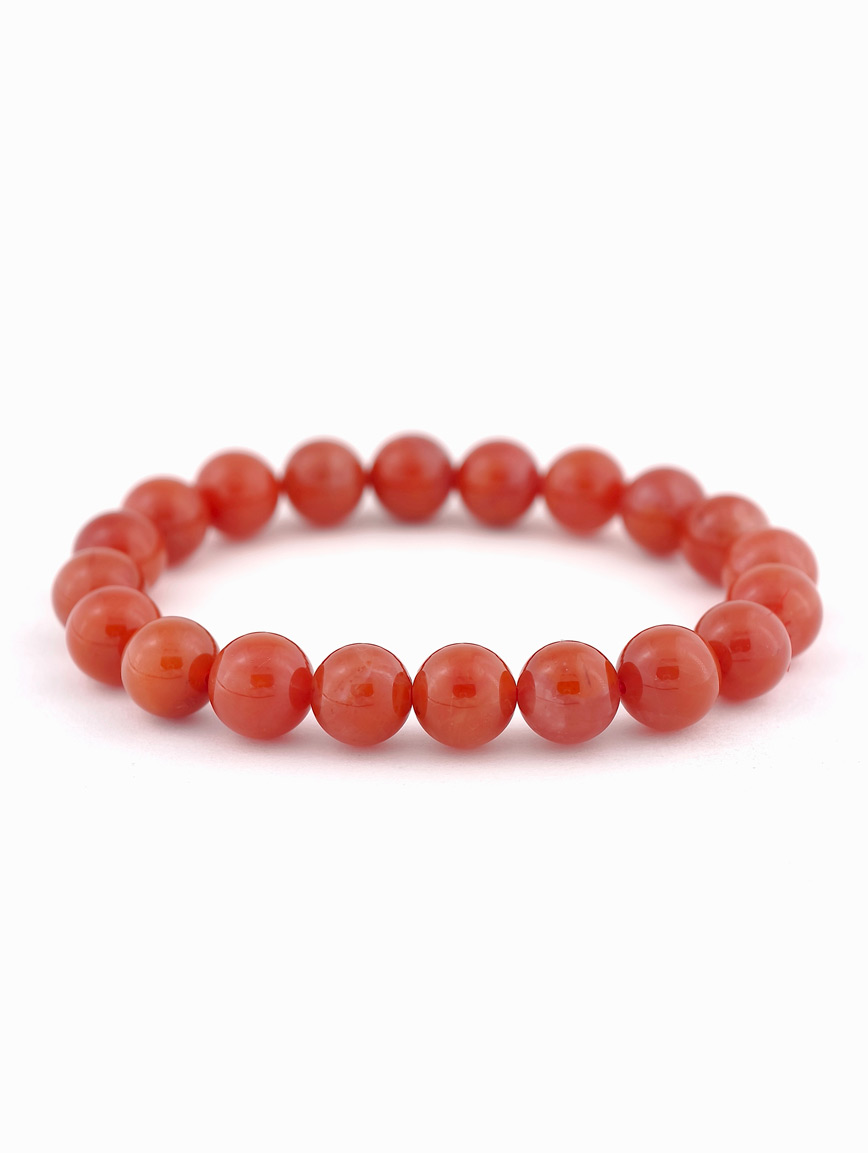 Natural South Red Agate Bracelet