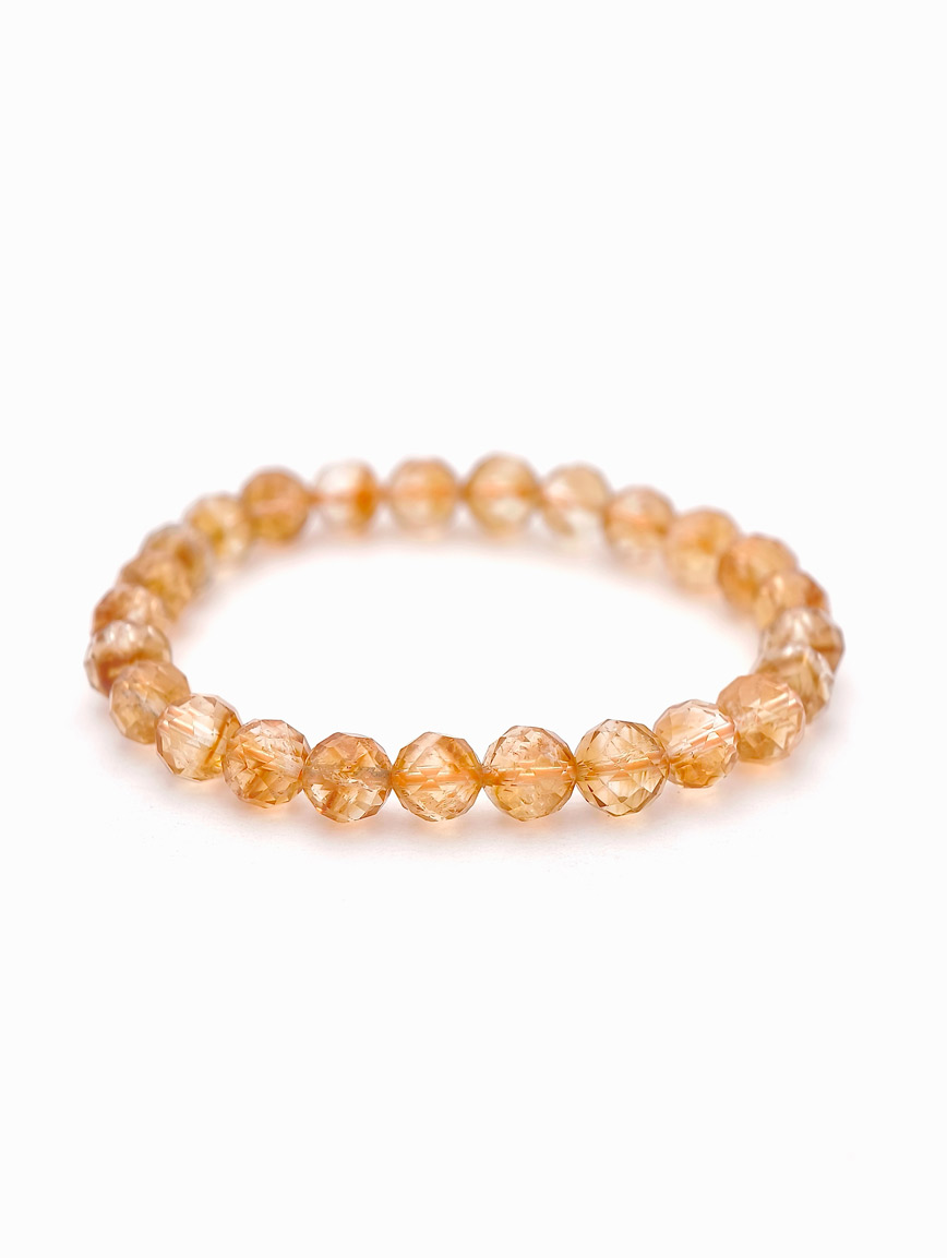Natural Faceted Citrine Bracelet